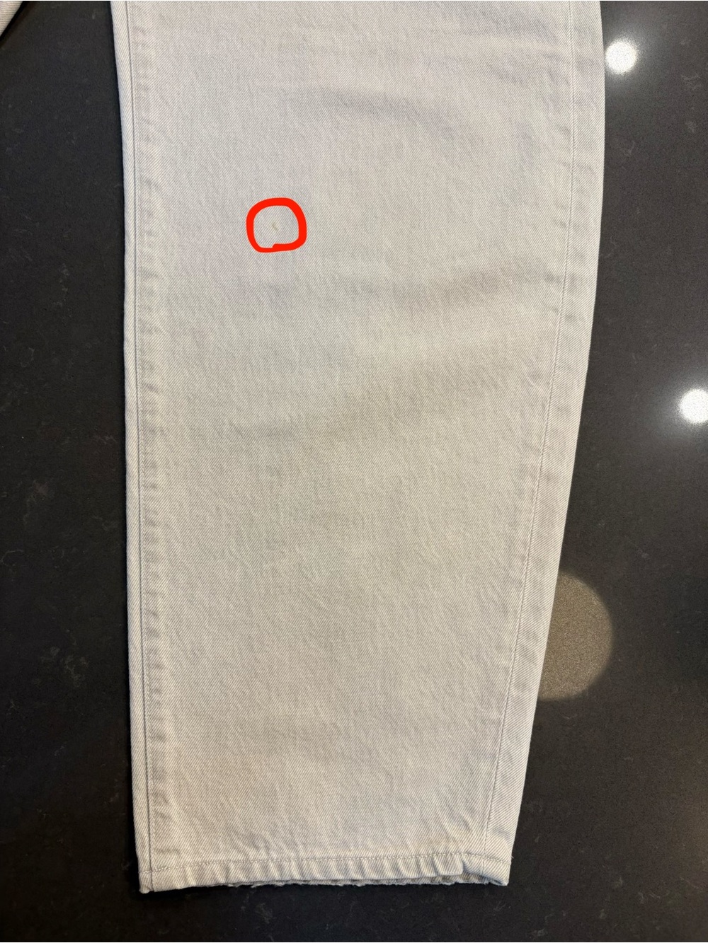 AGOLDE Ballon Jean in Pale Grey - Picture 11 of 11